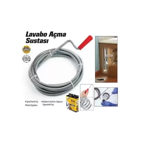 ZİMAK LAVABO AÇMA SUSTASI 3 MT ZMK-1611