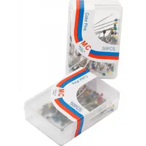 EŞARP İĞNESİ RENKLİ MLS-01  (PKT-20Lİ)