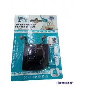 KNITEX İKİLİ ASKI SİYAH KTX-2924