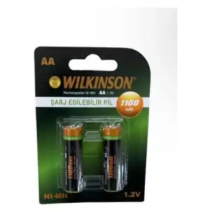 WILKINSON KALEM PİL AA 1100 MAH 2 Lİ