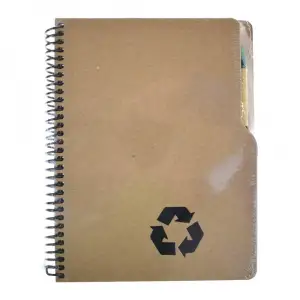 14X20 KRAFT KALEMLİ DEFTER ST00030