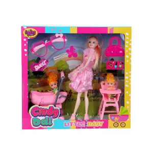 2456 BEBEKLİ PUSET VE MAMA SANDALYESİ