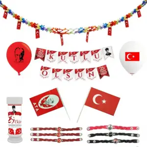 29 EKİM MİLLİ BAYRAM KUTLAMA SETİ 2006986