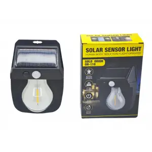 GOLD ORION GÜNEŞ ENERJİLİ SENSÖR.IŞIK 30 W OR-118