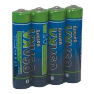 OSAKA İNCE PİL AAA 4 LÜ (KUTU-4X15 Lİ)