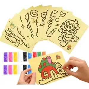 RENKLİ KUM ÇALIŞMASI MSY-9865 (PKT-20 Lİ)