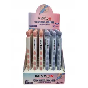 SAĞ-SOL TUTUŞLU VERSATİL KALEM 0.9MM MSY-5845 (PK-36 LI)