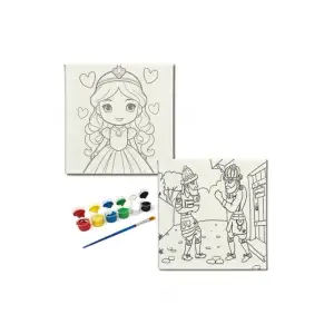 TABLOTAN BOYAMA SETİ TUVAL 20X20 CM