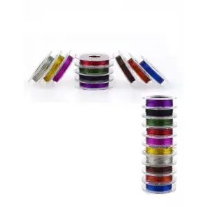 TEL MAKARA İLETKEN KARIŞIK RENK MSY-676 (PK-10 LU)