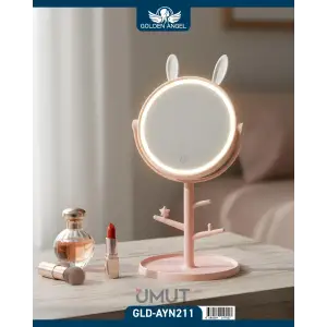 GOLDEN ANGEL MASA ÜSTÜ MAKYAJ AYNA IŞIKLI AYN-211