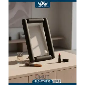 GOLDEN ANGEL MASA ÜSTÜ MAKYAJ AYNA AYAKLI AYN-233
