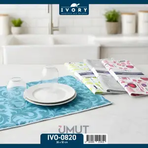 IVORY BULAŞIK MATI 38X50 CM IVO-0820