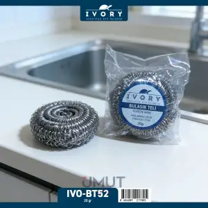 IVORY BULAŞIK TELİ ÇELİK 20 GR IVO-BT52