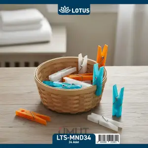 LOTUS SİLİKON MANDAL 24 LÜ LTS-MND34