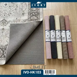 IVORY HALI KAYDIRMAZ 60X90 CM IVO-HK103(PKT-12 Lİ)