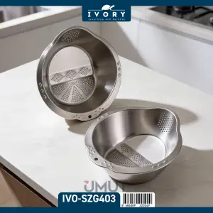 IVORY ÇELİK SÜZGEÇ PİRİNÇ IVO-SZG403