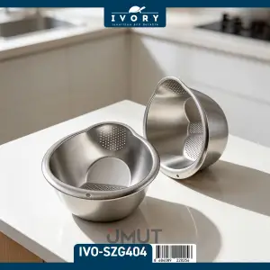 IVORY ÇELİK SÜZGEÇ PİRİNÇ IVO-SZG404