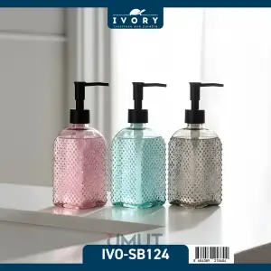 IVORY CAM SIVI SABUNLUK DESENLİ IVO-SB124