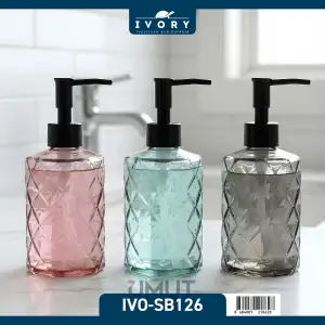 IVORY CAM SIVI SABUNLUK DESENLİ IVO-SB126