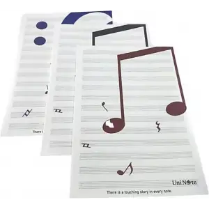 A4 U DEEP KK DİKİŞLİ MÜZİK DEFTERİ 30 YP *10