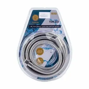 TUDOR DUŞ HORTUMU ÇELİK ÖRGÜLÜ 150 CM VKM TDR-222