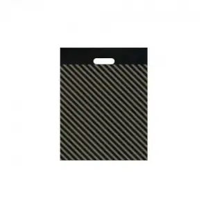 TAKVİYELİ POŞET 40X50 SİYAH NO:4 50 Lİ