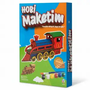 HOBİ BUHARLI TREN MAKETİ