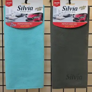 SİLVİA MİKRO.TEMİZLİK BEZ PRE.KADİFE 40X60 SLV-36