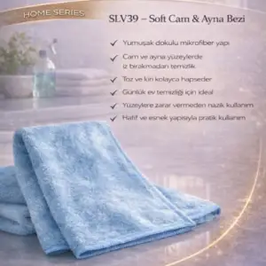 SİLVİA MİKROFİBER TEMİZLİK BEZ CLOTH 40X40 SLV-39