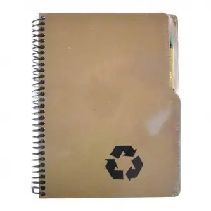 14X20 KRAFT KALEMLİ DEFTER ST00030