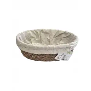 BALSA EKMEK SEPETİ BEZLİ OVAL CL-9044