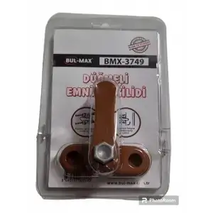 BUL-MAX EMNİYET KİLİDİ PİMAPEN DÜĞMELİ KAHVE 3749