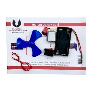 DOMİNİC MOTOR DENEY SETİ