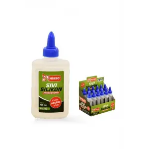 MİKRO SIVI SİLİKON 100 ML SS-100 (PKT - 12 Lİ)