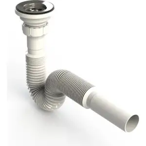 KÖRÜKLÜ LAVABO SİFONU REKORLU KISA