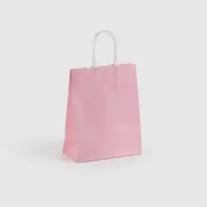 KİKA HEDİYE POŞETİ 15X8X20 PEMBE (PKT-24 LÜ)