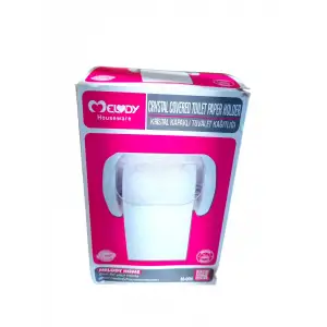 MELODY HOME KRİSTAL KAPAKLI WC KAĞITLIĞI M-006