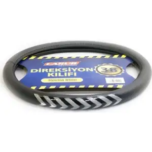 CARUB DİREKSİYON KILIFI SİYAH 38 CM 1842022
