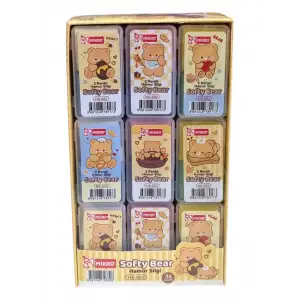 MİKRO SOFTY BEAR HAMUR SİLGİ HS-682 (PKT-36LI)