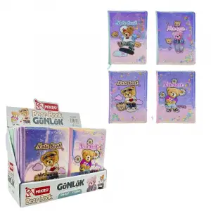 MİKRO BEAR BOOK GÜNLÜK GN-647 (PKT-12 Lİ)