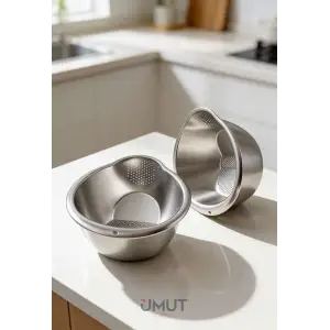 IVORY ÇELİK SÜZGEÇ PİRİNÇ IVO-SZG404