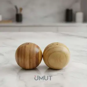 IVORY BAMBU TUZLUK SETİ İKİLİ BMB-221