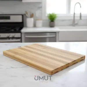 IVORY BAMBU KESİM PANOSU ZEBRA 22X32 CM EKP-02