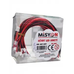 MİSYON DİYO LED SOKETİ MSY-0604 (PKT-50 Lİ)