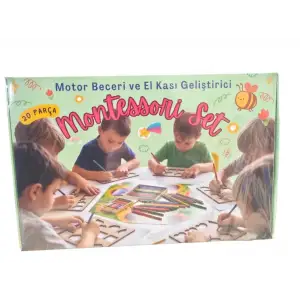 MONTESSORİ SET MOTOR VE EL GELİŞTİRİCİ SET