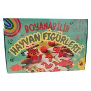 BOYANABİLİR HAYVAN FİGÜRLERİ