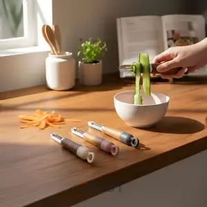 IVORY AKASYA SAPLI YAN SEBZE OYACAĞI IVO-ME216