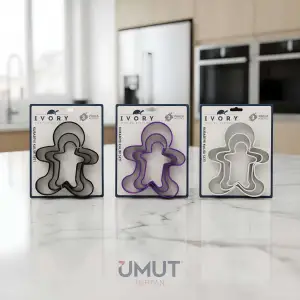 IVORY KURABİYE KALIBI JUMBO 3 PARÇA PST-293