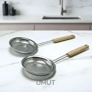 IVORY BAMBU SAPLI SÜZGEÇ 14 CM SZG-229