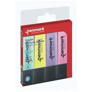 PENMARK PASTEL 4 LÜ FOSFORLU KALEM HS-505-4P